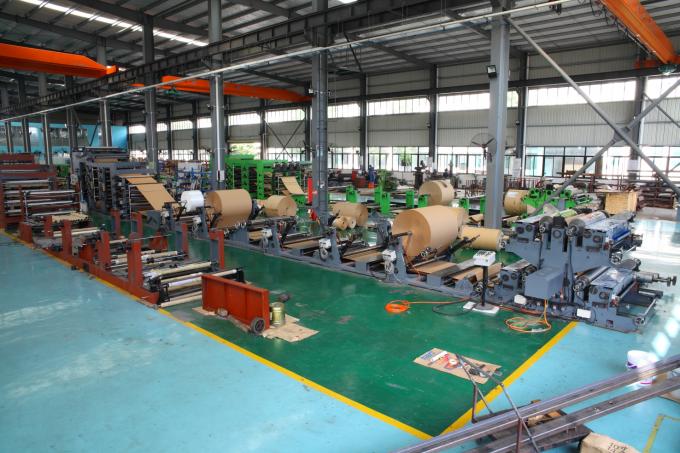 Professional 2-5 Ply of Kraft Paper Bag Making Machines With Big Production Plant
