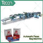 Bevel Gear Full Automatic Paper Bag Making Machine with Siemens Screen Control