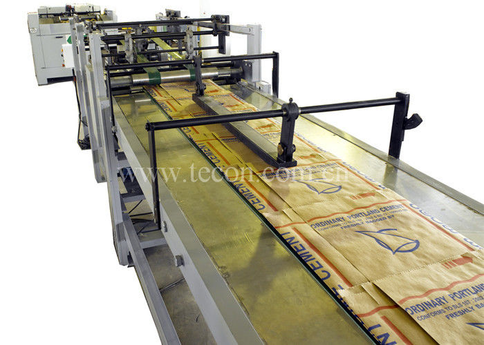 High Speed Cement Paper Bag Making Machine Four Colors Printing