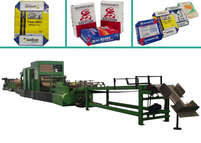 Valve Paper Sack Bottom Sealing Bag Making Machinery Production Line High Efficiency