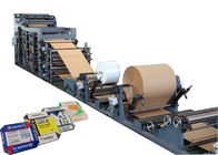 Full Automatic Paper Sack Machine High Speed With PLC Control Panel